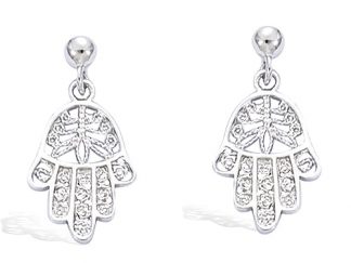 Boucle d'oreille Main fatma