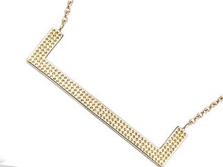 Collier géométrique pointillée